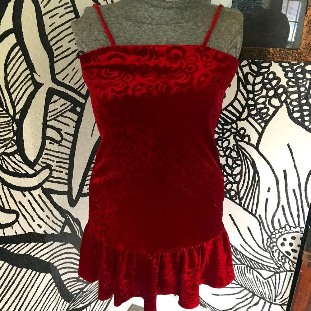 Red Velvet MiniDress